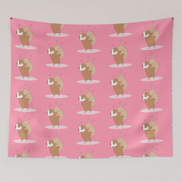 Item preview, Guinea pig piggyback ride!  Pink BG designed and sold by mondesign26.