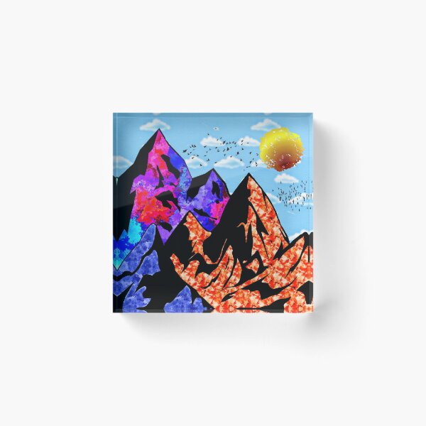 Item preview, Colored Peaks designed and sold by Daniel Janda.