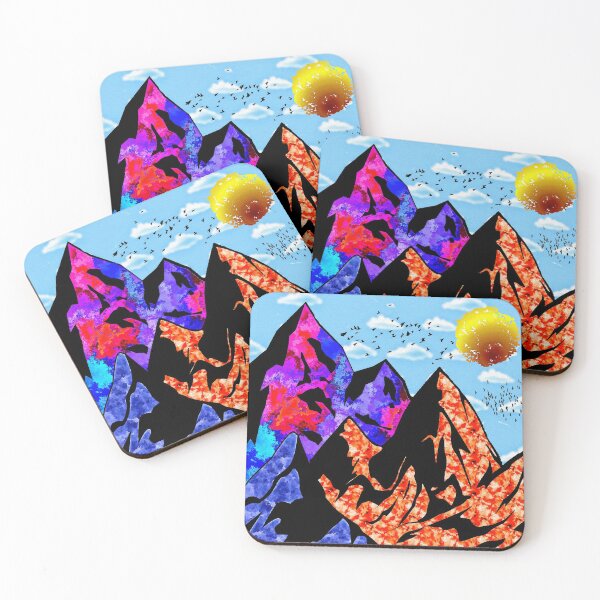 Item preview, Colored Peaks designed and sold by Daniel Janda.