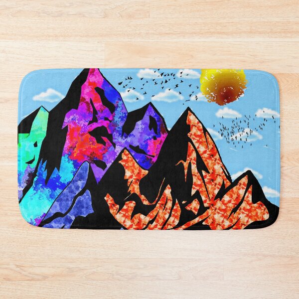 Item preview, Colored Peaks designed and sold by Daniel Janda.