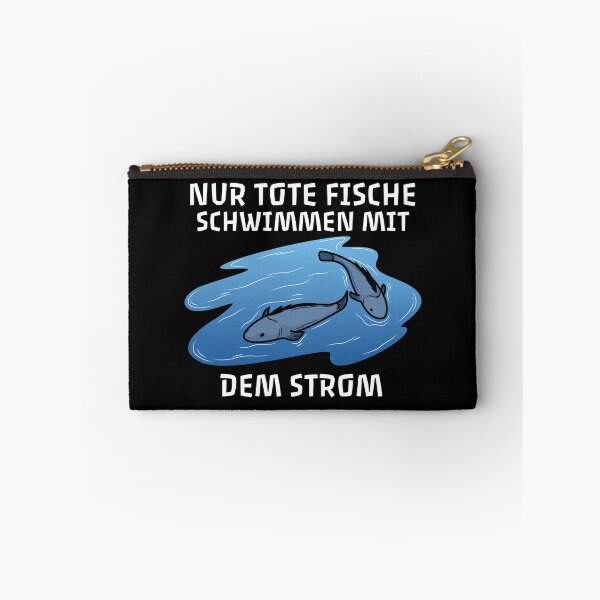 Item preview, Only dead fish swim with the current designed and sold by OVMEngemann.