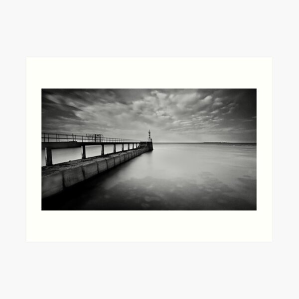 Long Pier Art Print