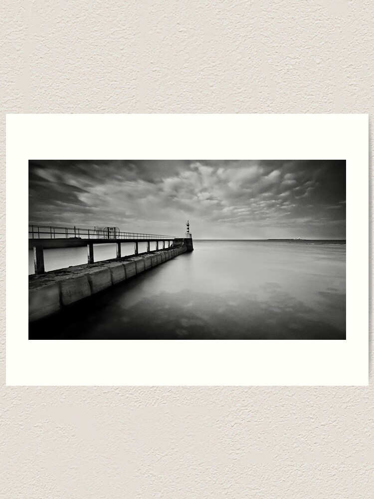 Alternate view of Long Pier Art Print