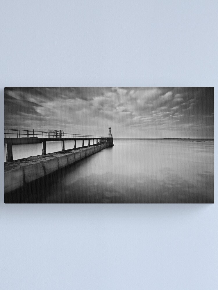 Alternate view of Long Pier Canvas Print