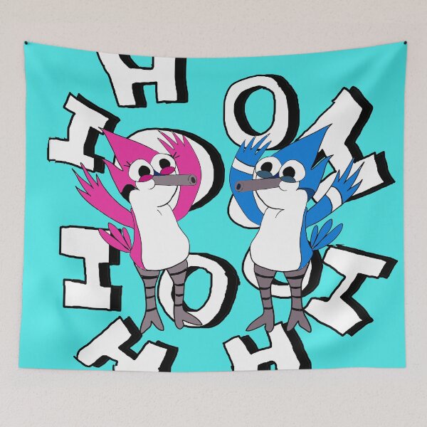 Item preview, HOOOOOO Baby Mordecai and Margareth  Regular Show designed and sold by kestrada2906.