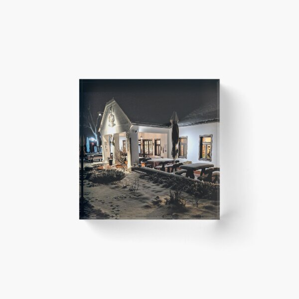 Item preview, Snowy Restaurant in Hungary - NT-008 designed and sold by roryridleyduff.