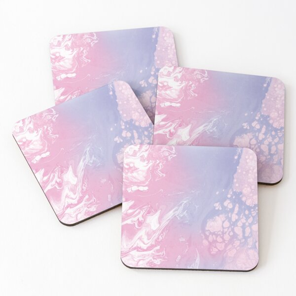 Item preview, Pastel Cotton Candy Pink and Blue Marble designed and sold by MiaDelelai.