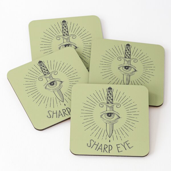 Item preview, Sharp Eye (Black&Olive) designed and sold by SoulArtLove.