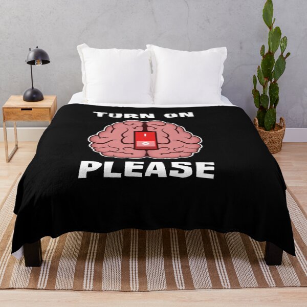 Item preview, Please turn on your brain designed and sold by OVMEngemann.