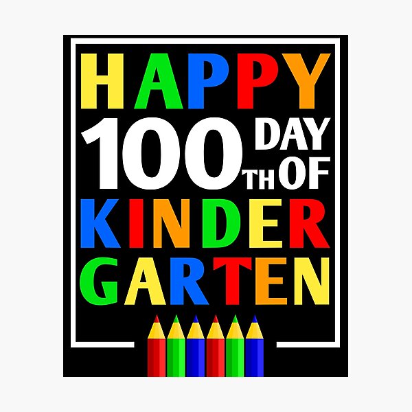 Item preview, Happy 100th Day Of Kindergarten 2022 Great Gift Idea For Teachers And Students Funny Kindergarten designed and sold by naworas.