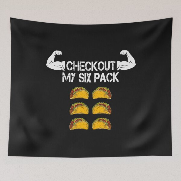 Item preview, Check out my six pack tacos designed and sold by Best Designer.