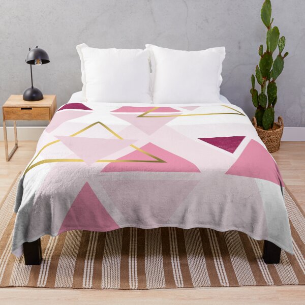 Item preview, Geometric Pink Triangles designed and sold by MiaDelelai.