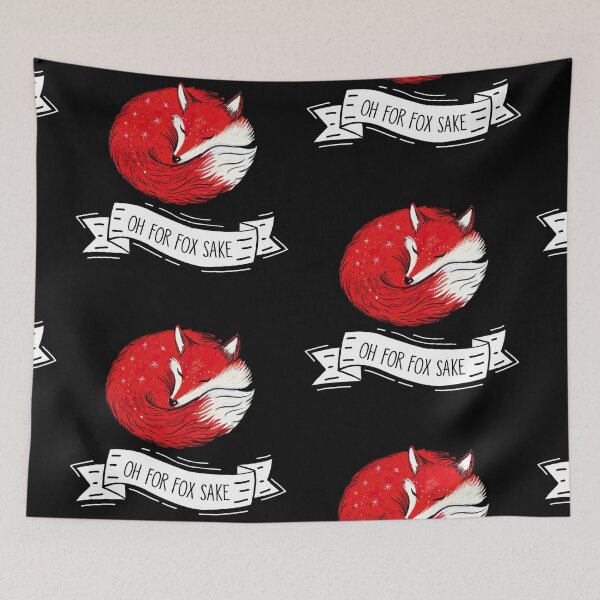 Item preview, For Fox Sake designed and sold by SuperrSunday.
