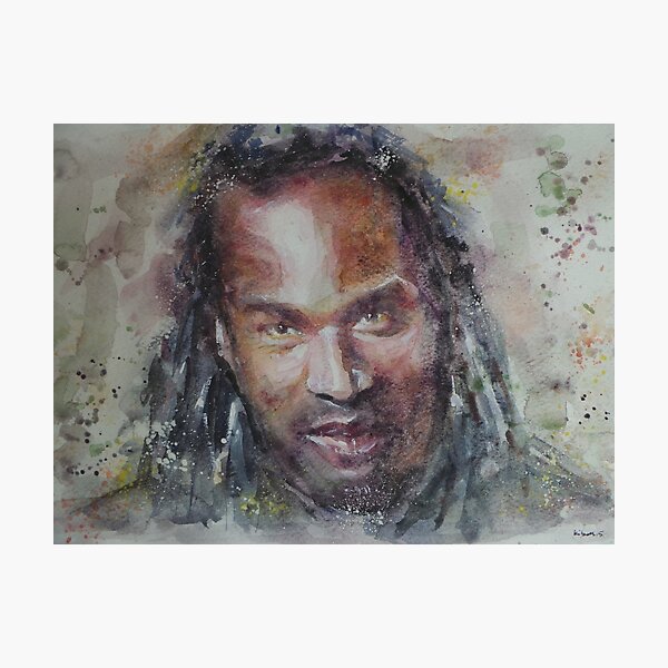 Item preview, Benjamin Zephaniah - Portrait 1 designed and sold by artsNportraits.