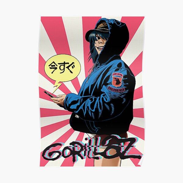 Noodle from The Now Now Poster