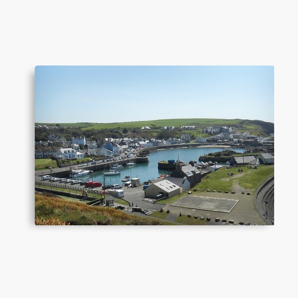 Portpatrick Harbour Canvas Print