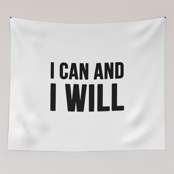 Item preview, I Can And I Will - White designed and sold by CWolff.