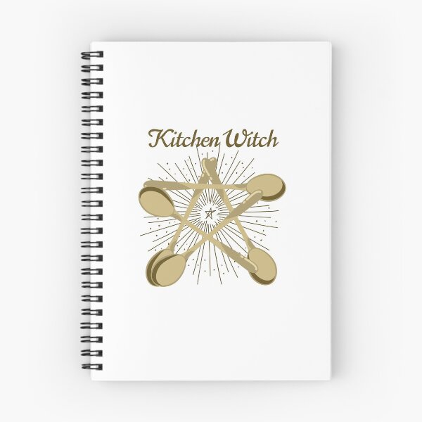 Item preview, Kitchen Witch Wooden Spoons Pentagram  designed and sold by spoeg.