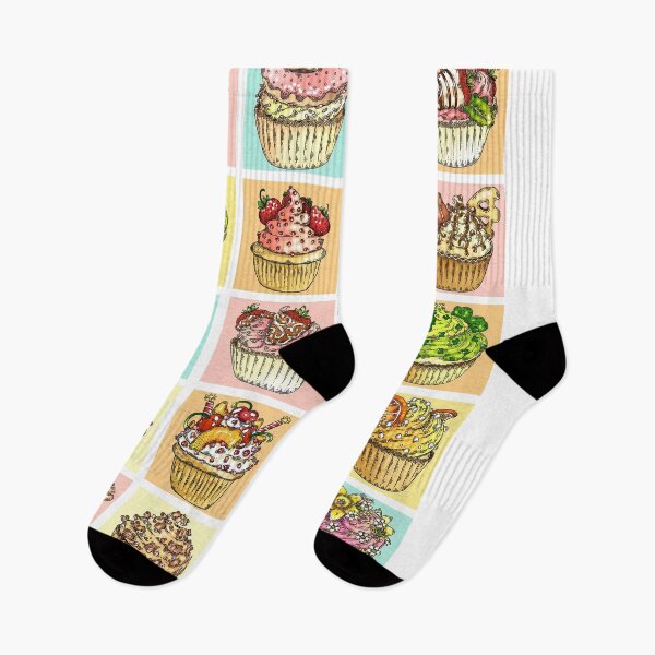 Item preview, Cupcake Collage - Pastel Colors designed and sold by jdimmettart.