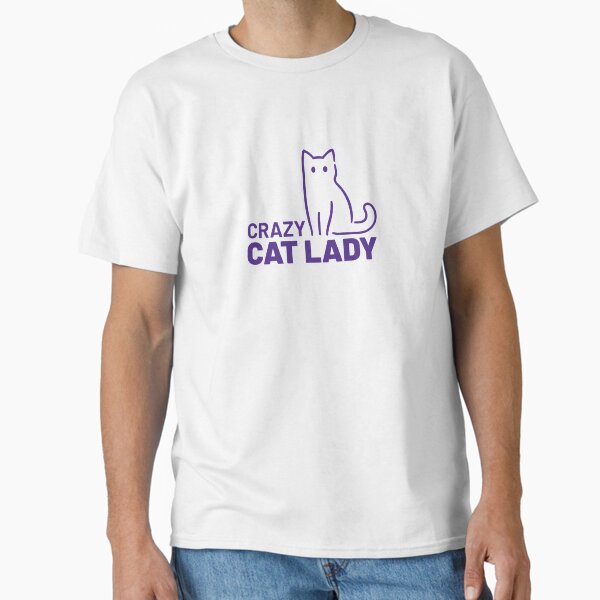 Item preview, Crazy Cat Lady designed and sold by Wet Noses Designs.