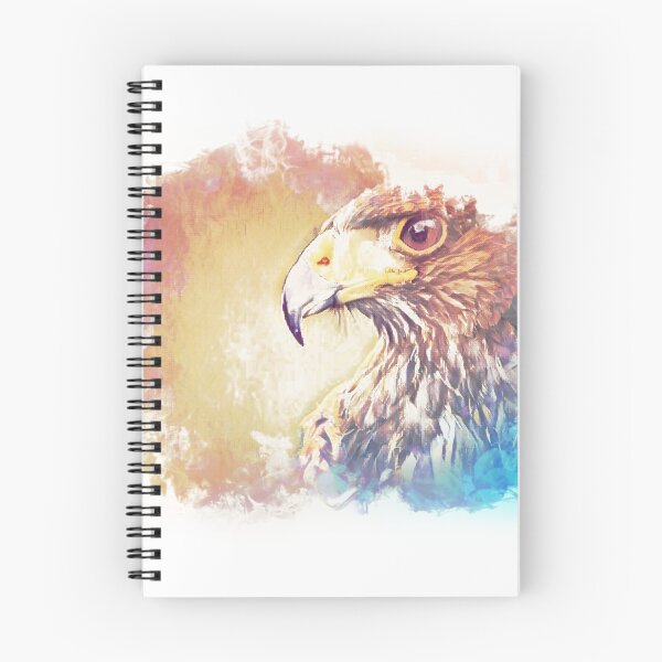 Item preview, Watercolor hawk portrait designed and sold by test26.