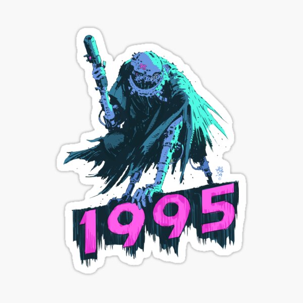 Robot 95 Sticker