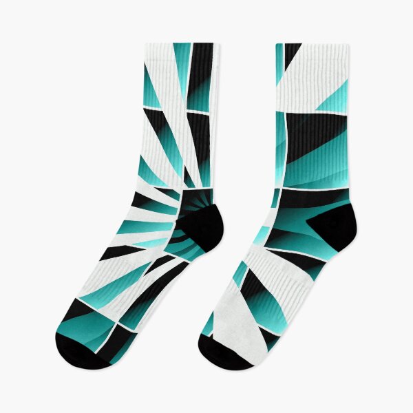 Item preview, Abstract geometric turquoise designed and sold by Gaspar Avila.
