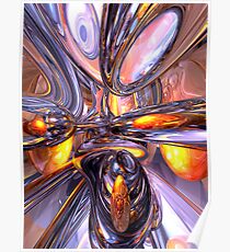 ludicrous Voyage Abstract Poster