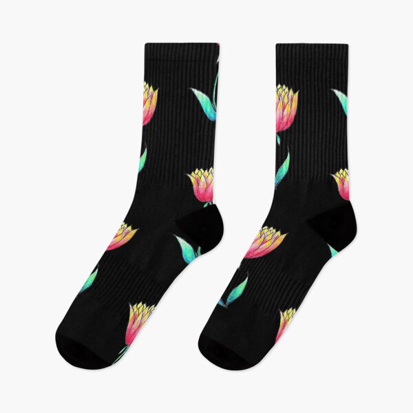 Item preview, Flower on Black Ground designed and sold by CarolineLembke.