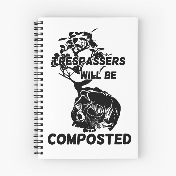 Item preview, Trespassers Will Be Composted designed and sold by EmilyBariArt.