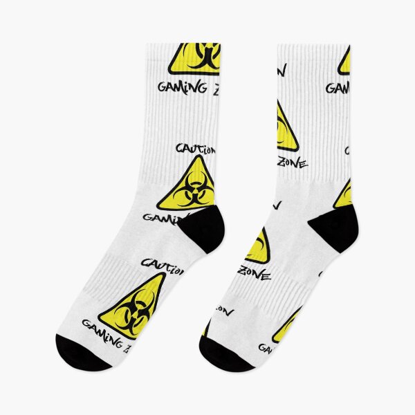 Item preview, Caution gaming zone designed and sold by AkraidaxDesign.