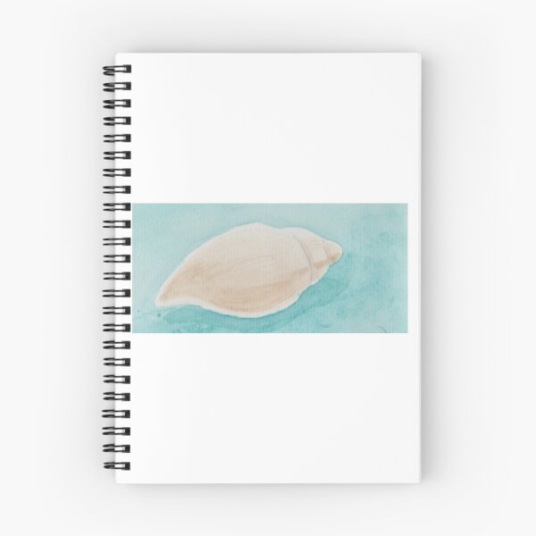Item preview, White shell on a turquoise background designed and sold by dragonwraith61.