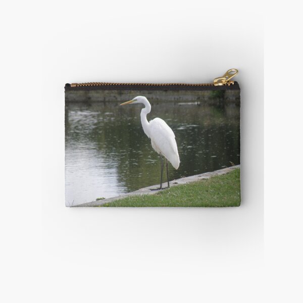 Item preview, Great White Egret by the Lake Photograph designed and sold by naturegallery.