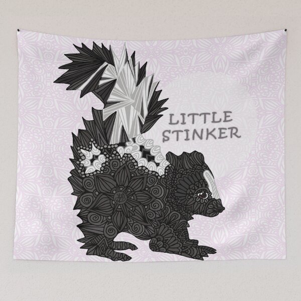 Item preview, Little Stinker -pink- designed and sold by artlovepassion.