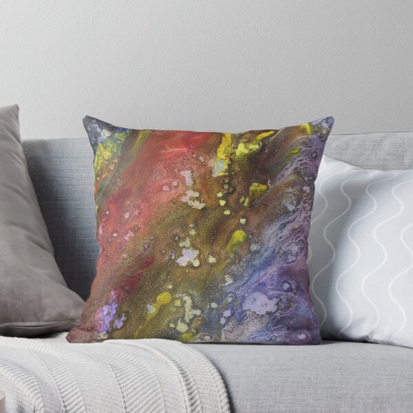 Aperçu de l'œuvre Lumières cosmiques aquarelle Splash et Crystal Glow créée et vendue par Irina Sztukowski.