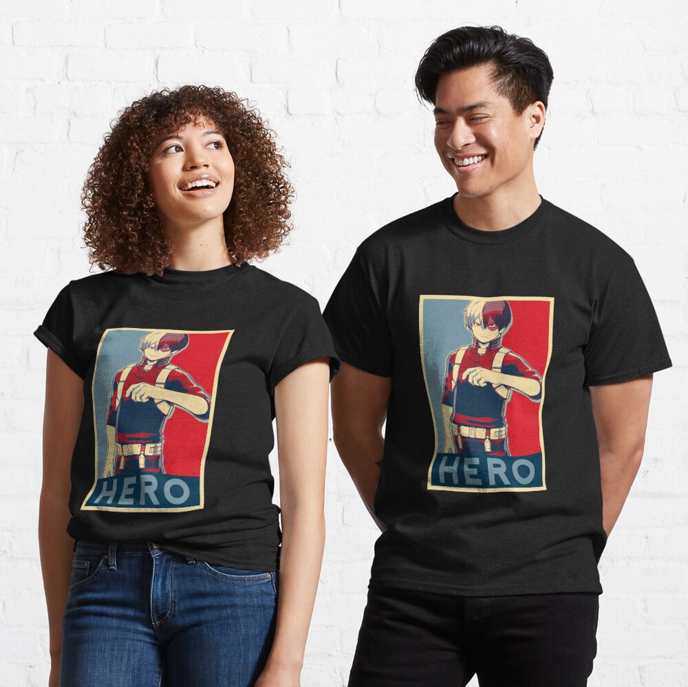 "Todoroki Shoto My Hero Academia " T-shirt by LucaShinSekai | Redbubble