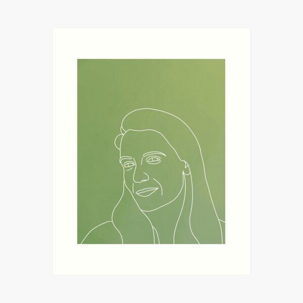 Item preview, Florence Welch Line Art designed and sold by juli4998.