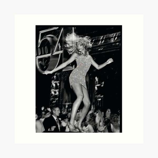 glitter dancing queen Art Print