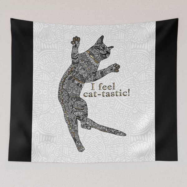Item preview, I feel cat-tastic! designed and sold by artlovepassion.