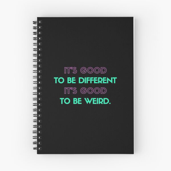 Item preview, Good To be Different Cute Funny Gift Sarcastic Happy Fun Introvert Awkward Geek Hipster Silly Inspirational Motivational Birthday Present  designed and sold by EpsilonEridani.