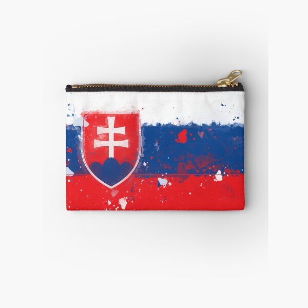 Item preview, Slovakia Grunge Flag designed and sold by HomeLivingCo.