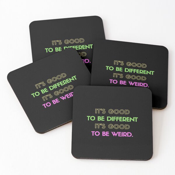 Item preview, Be Different Cute Funny Gift Sarcastic Happy Fun Introvert Awkward Geek Hipster Silly Inspirational Motivational Birthday Present  designed and sold by EpsilonEridani.