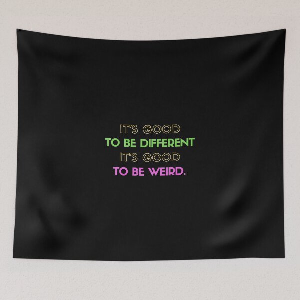 Item preview, Be Different Cute Funny Gift Sarcastic Happy Fun Introvert Awkward Geek Hipster Silly Inspirational Motivational Birthday Present  designed and sold by EpsilonEridani.