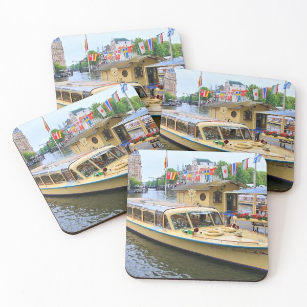 Item preview, Canal cruise boat, Amsterdam, Holland designed and sold by FranWest.