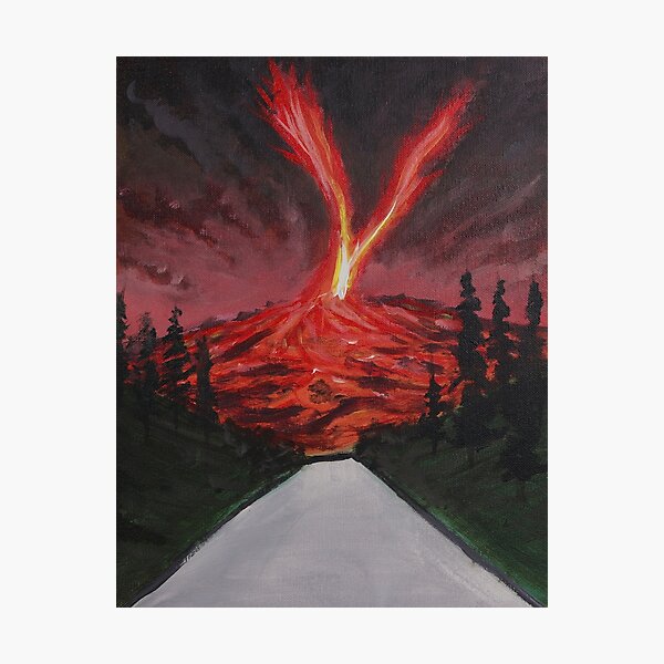 Devil's Horns in Hollywood Photographic Print