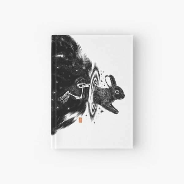 Magic bunny Hardcover Journal
