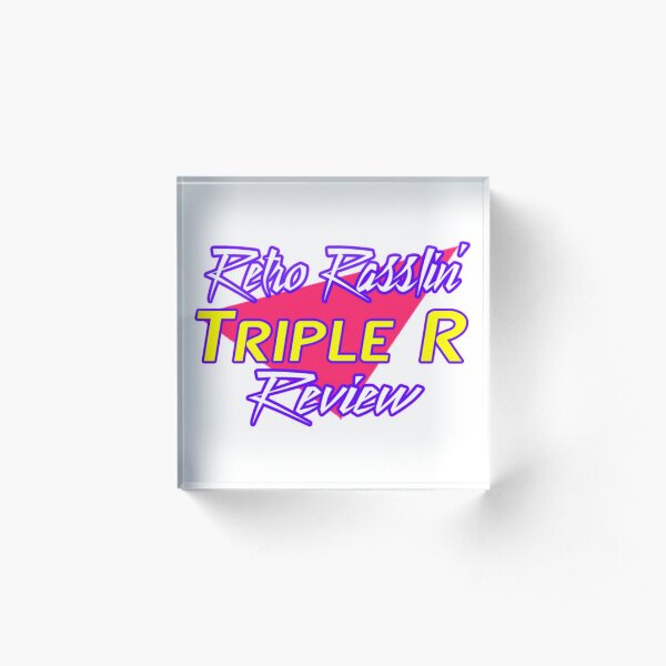 RRR Excellent Logo Acrylic Block
