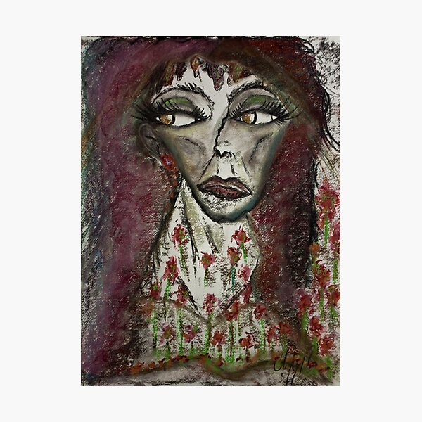 Inner Goddess of Mine...Drawing Day Photographic Print