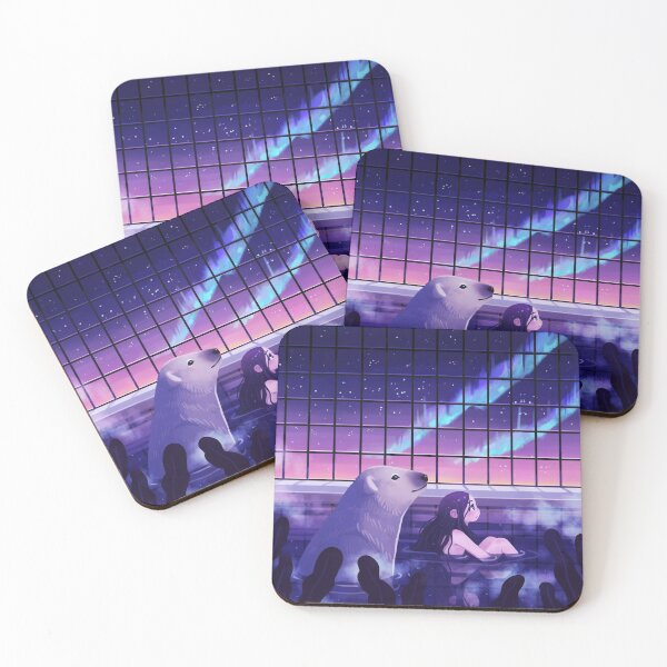 Item preview, Bathing under Northern Lights designed and sold by freeminds.