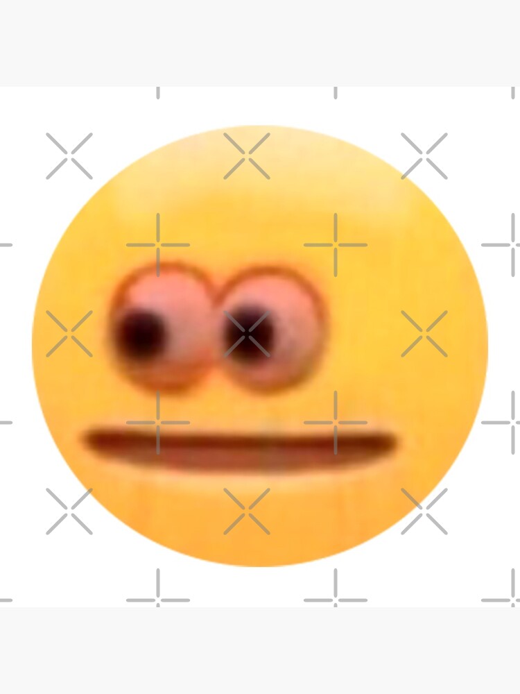 Stressed Emoji Meme Photographic Print For Sale By Amemestore Redbubble
